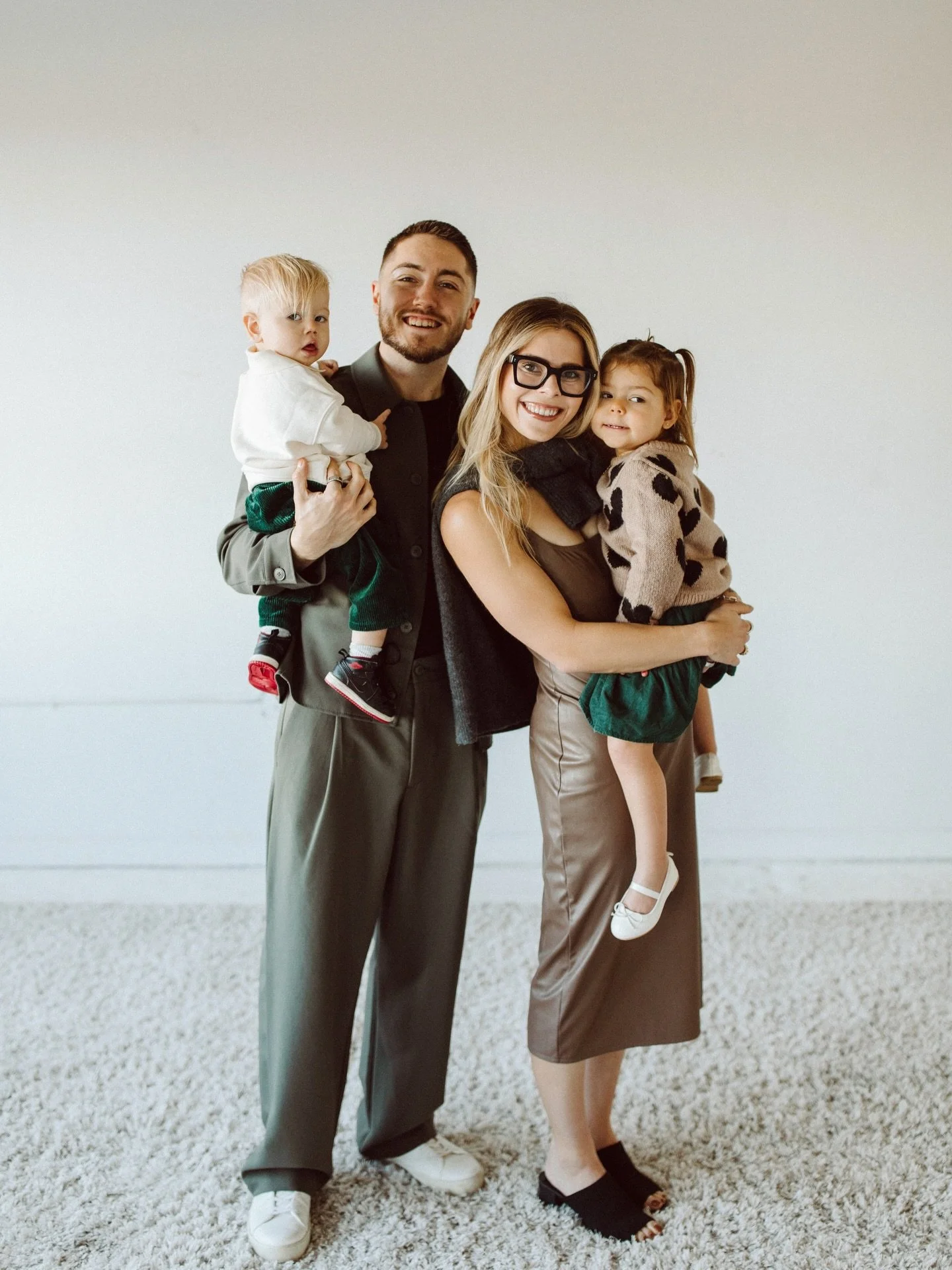 Merry Christmas from the Baca&rsquo;s! 2025 was such a special year with a lot of things to be grateful for, but first and foremost we&rsquo;re grateful for this family of ours 🖤 
We hope you have a wonderful Christmas and New Year. The best days ar