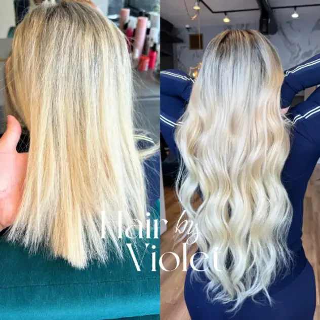 k-tip-hair-extensions-transformation-platinum-blonde.webp