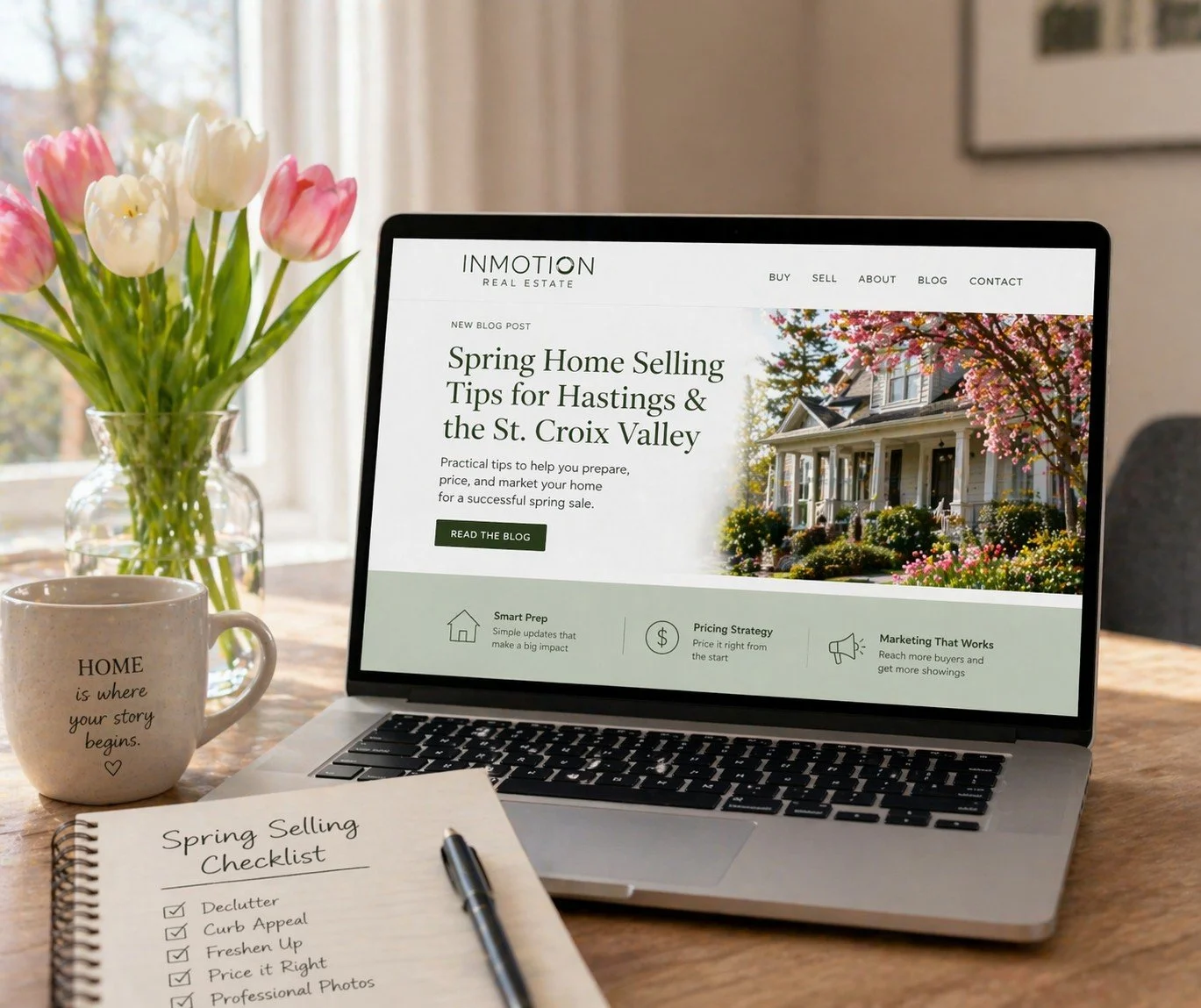 New blog post is live &mdash; spring home selling tips written specifically for our market here in Hastings and the St. Croix Valley. 🌷🏡
I cover pricing strategy, what prep actually moves the needle, and how to market your home so the right buyers 
