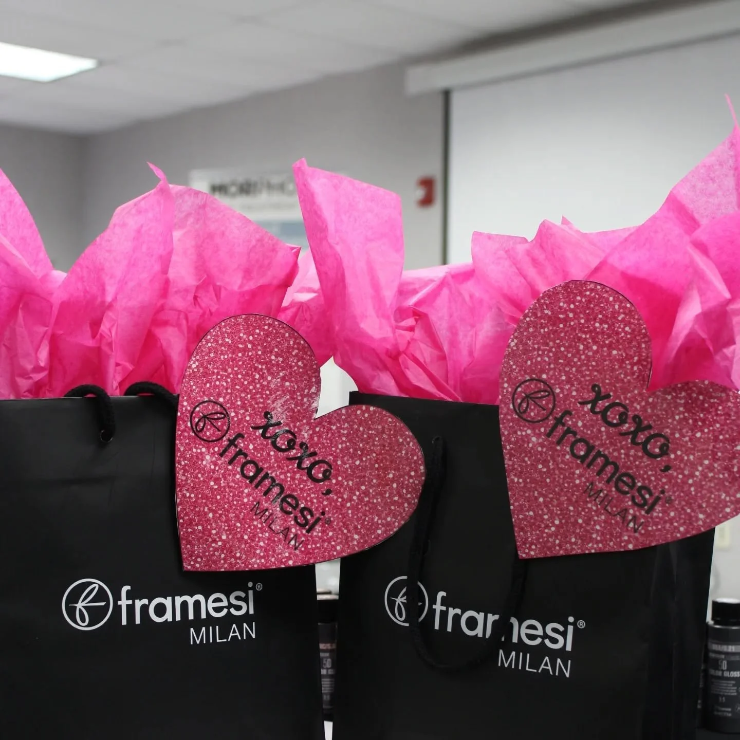 Thank you Framesi for once again treating us to an amazing day of hands-on education! We learned so much and are so excited to bring all the new information and experience to our clients 🩷 We love every opportunity to grow and take our skills to the