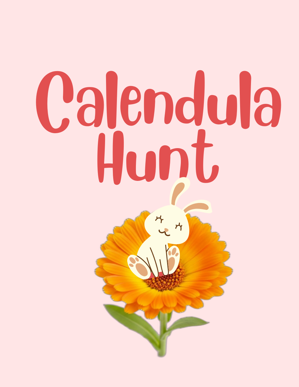 Easter Calendula Hunt