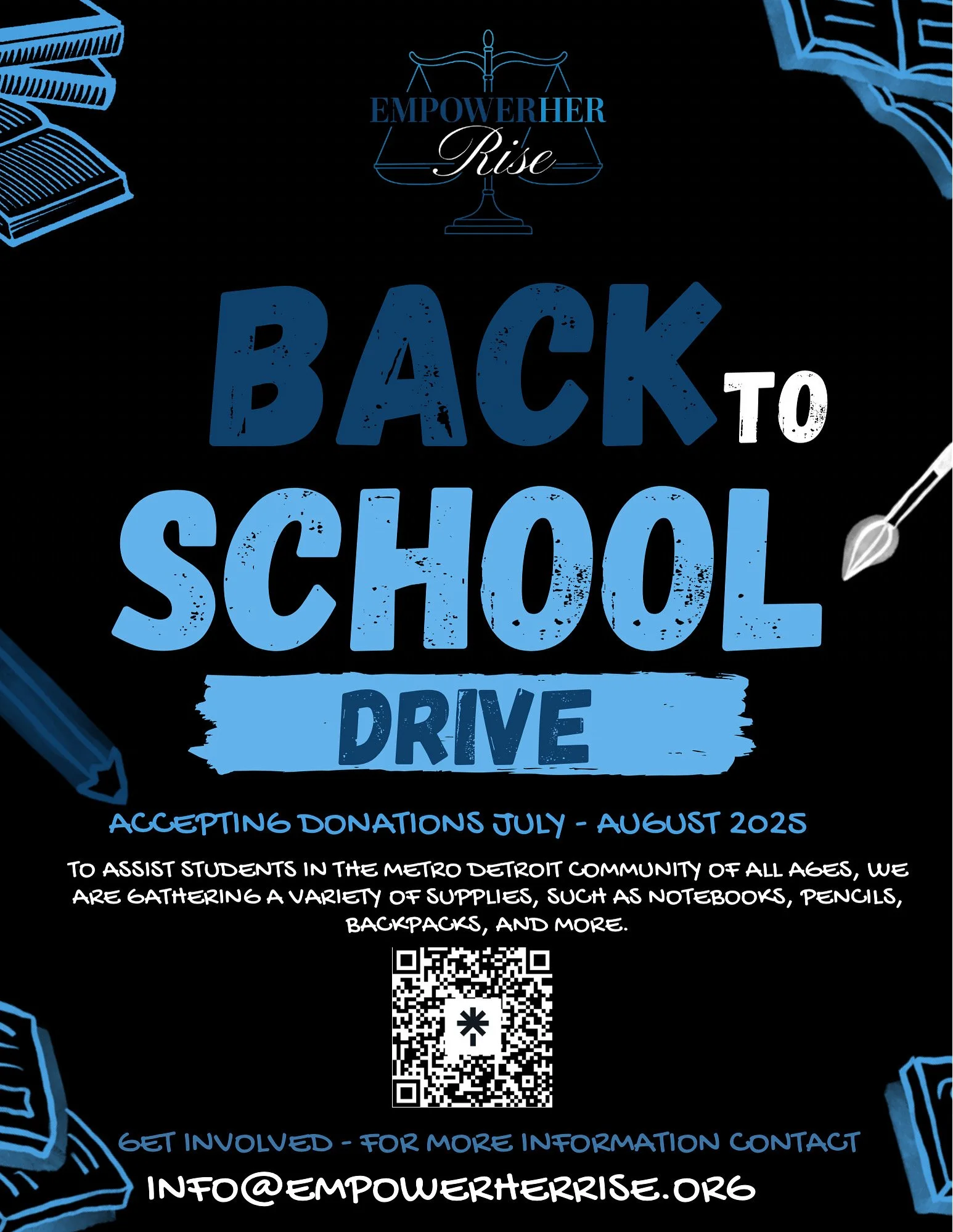 Back-to-School Drive - Community Partnership | Empower Her Rise, Inc.