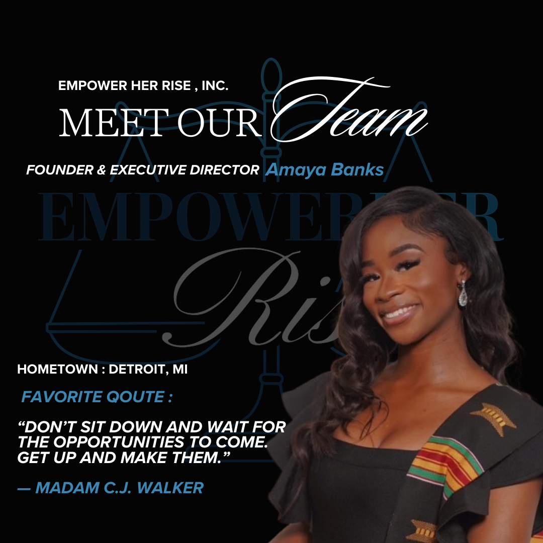 Our Change Maker: Amaya Banks – Founder &amp; Executive Director