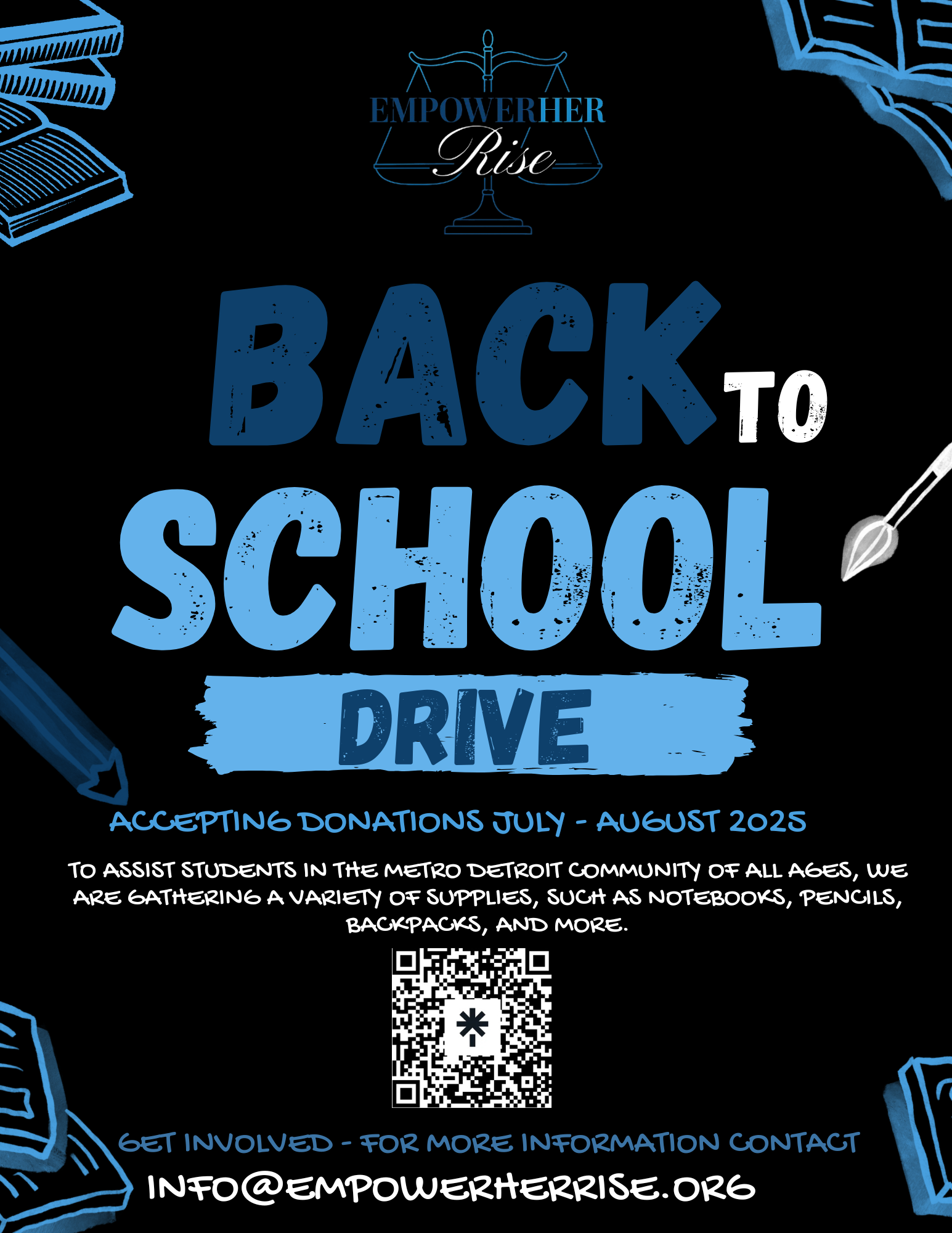 Back-to-School Drive - Community Partnership | Empower Her Rise, Inc.