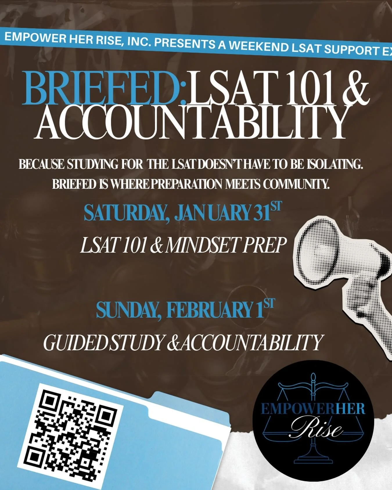 Preparation looks better in community. ⚖️

Join us for a LSAT support space combining encouragement, LSAT fundamentals, and accountability to help you stay confident and prepared on your journey. 📚

🚨 Members Please check our community network and 