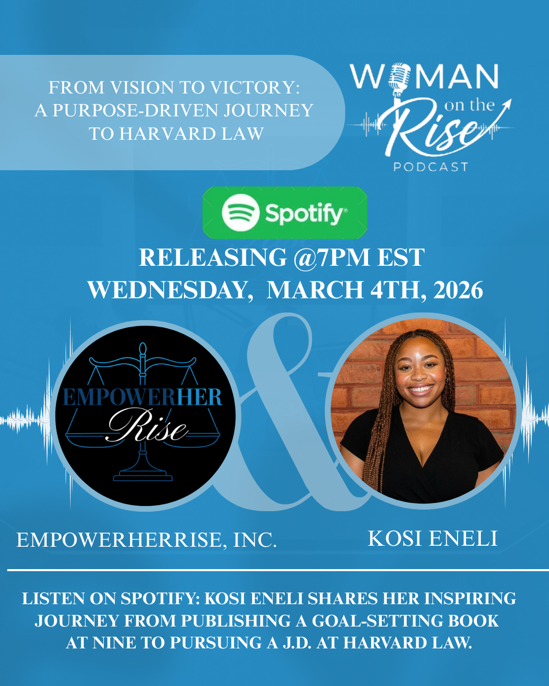 From Vision To Victory A Purpose Driven Journey To Harvard Law