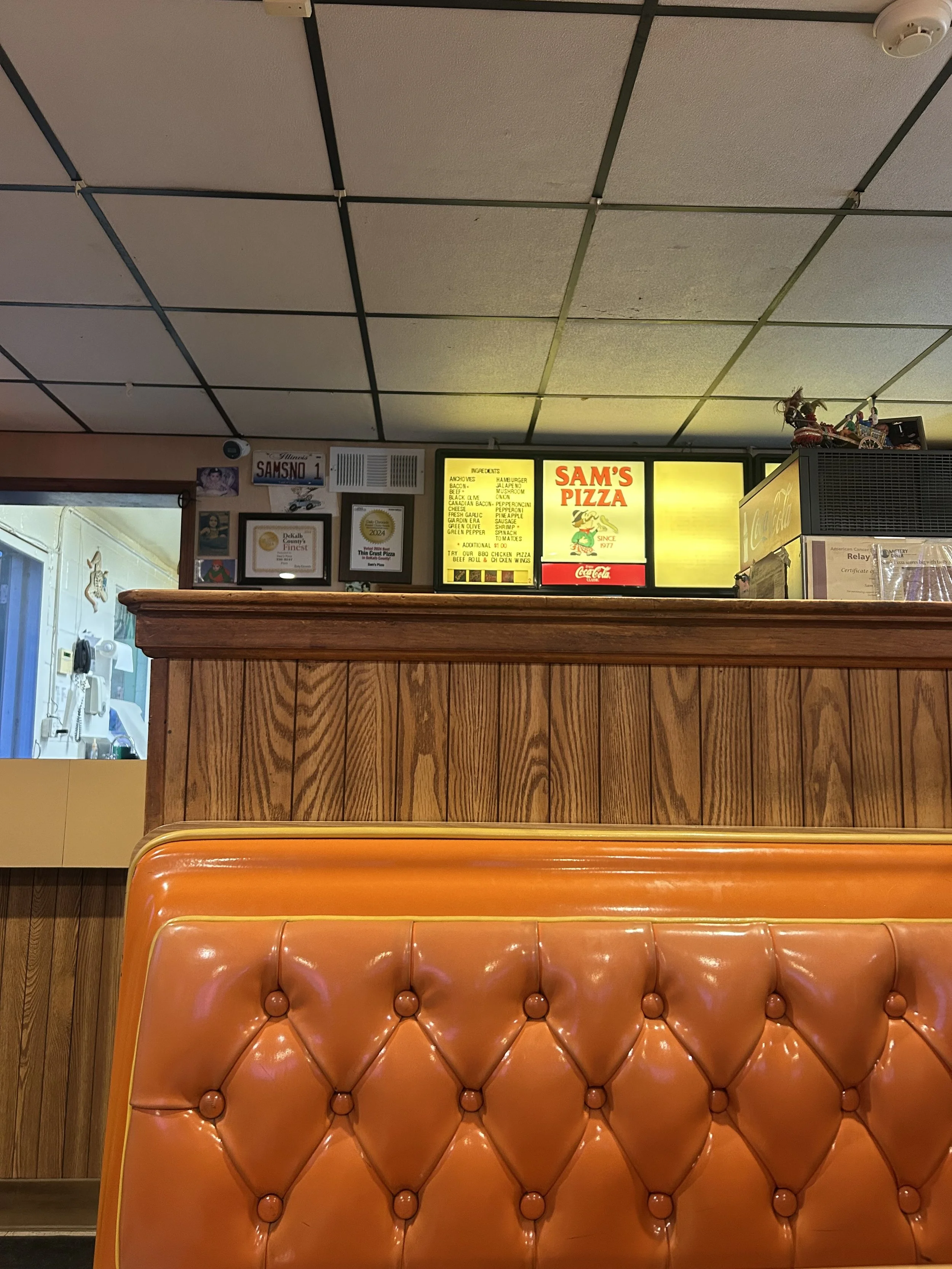 One of my favorite hometown pizza places
