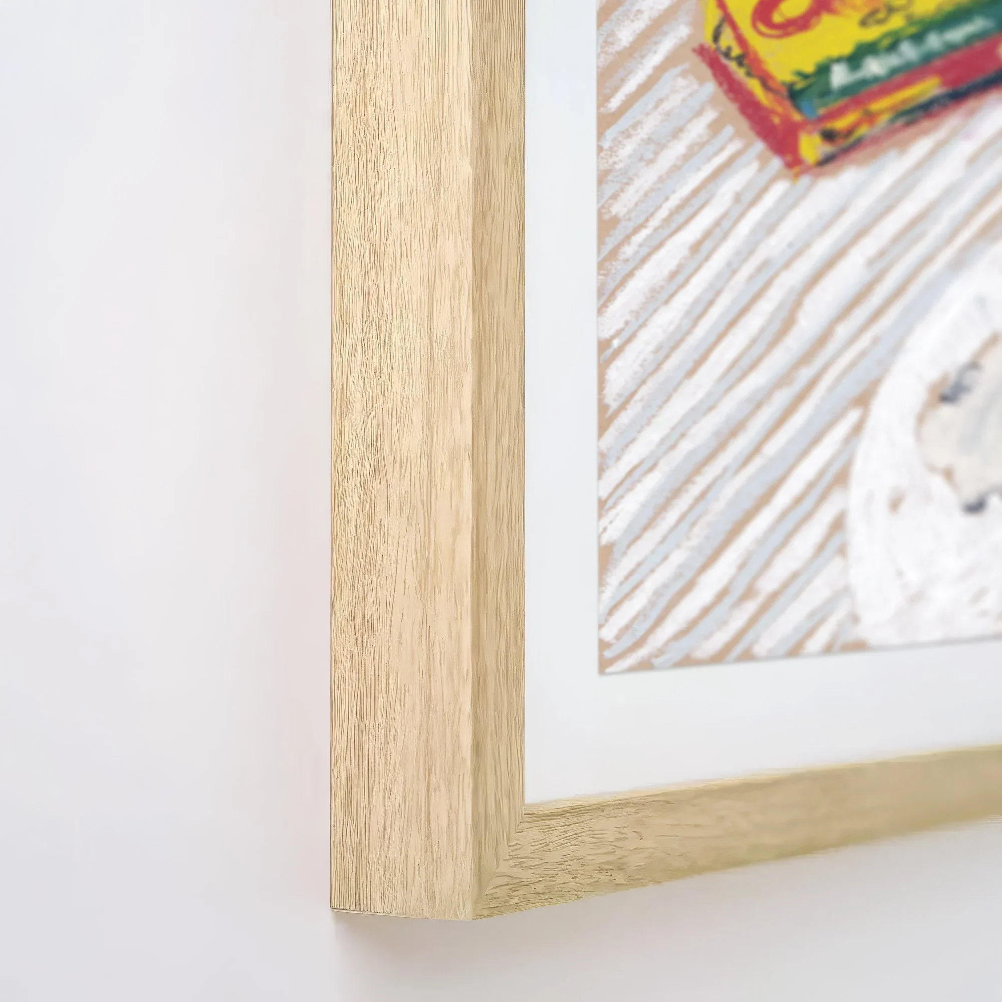A5 Natural Oak Frame