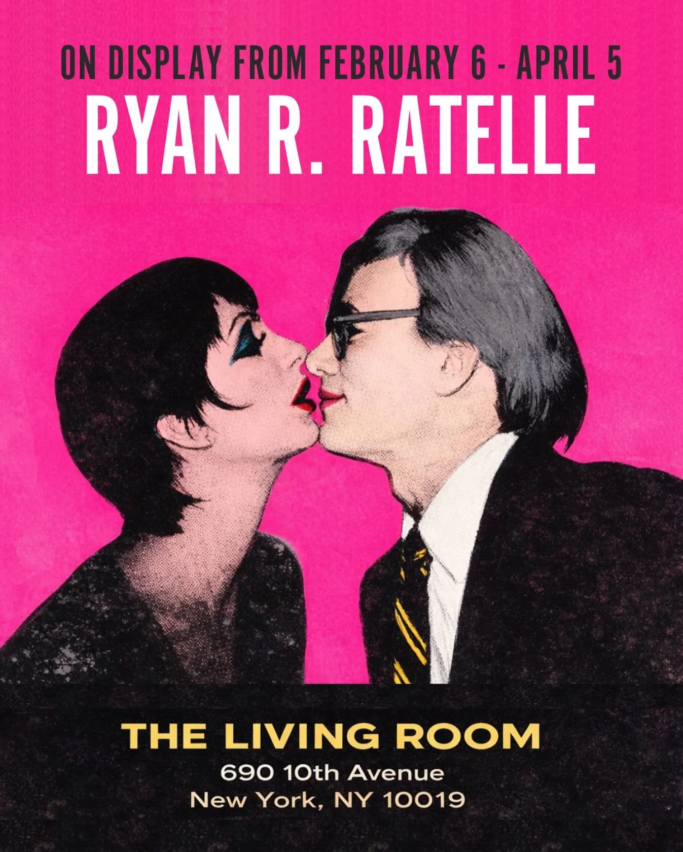 A few pieces from my recent gallery show &ldquo;45&rdquo; are moving into Hell&rsquo;s Kitchen&rsquo;s newest speakeasy, The Living Room (690 10th Ave), starting this Friday. A sultry little spinoff of @foodance_restaurant (my favorite neighborhood I