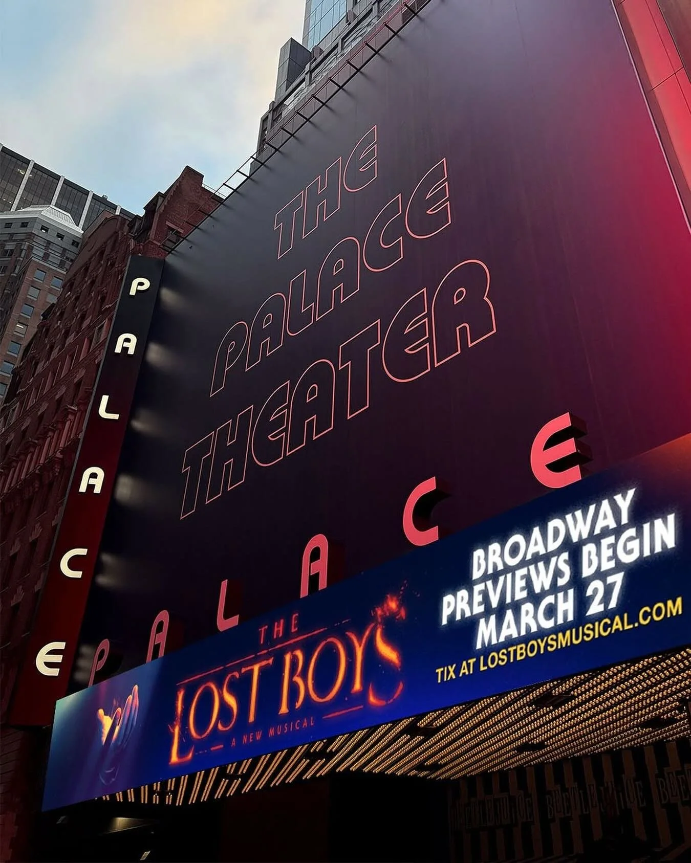 OK, I have the revival category covered with &ldquo;CATS: The Jellicle Ball,&rdquo; so I thought, why not add a brand new musical to the roster this year, too? 🧛&zwj;♂️ I&rsquo;m so excited to be joining the producing team of  @lostboysmusical on Br