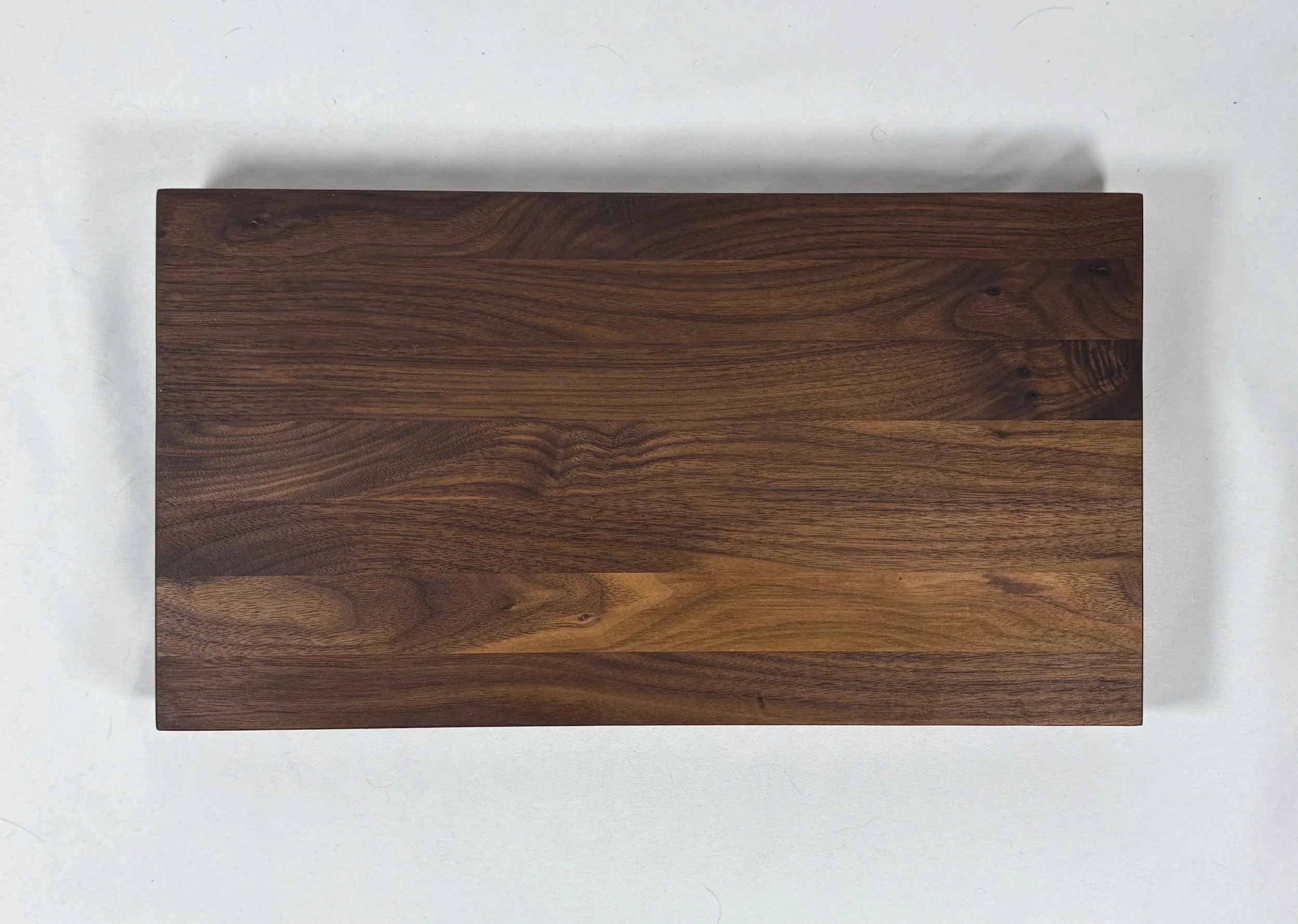 12" x 18" walnut cutting board.