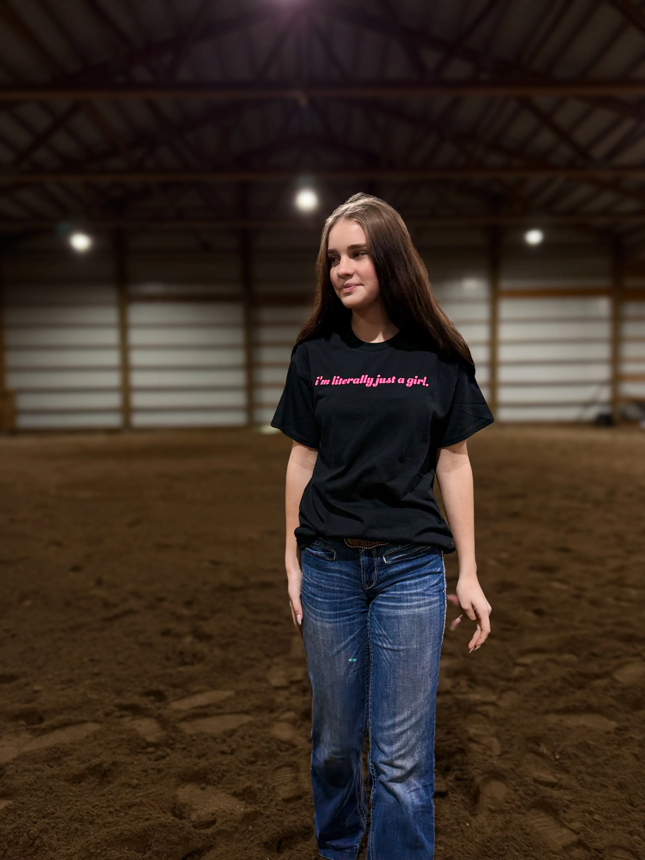 I'm Literally Just A Girl Tee