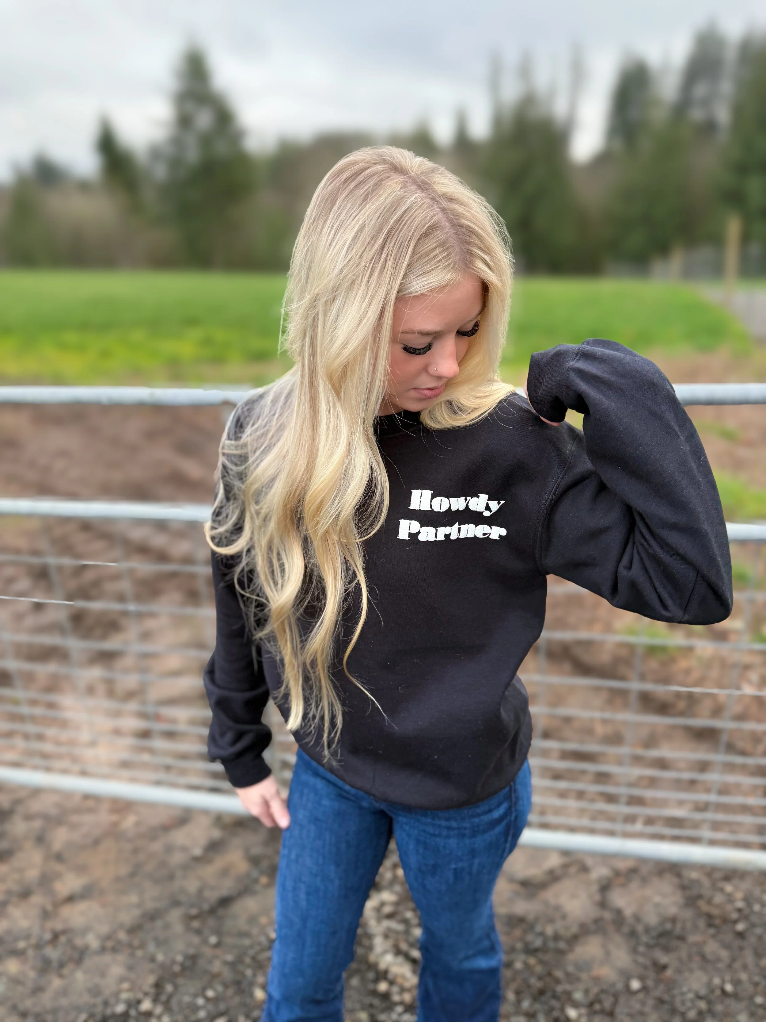 Saddle N Spurr Crewneck