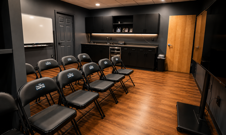 The Training Camp HQ Team Meeting Room