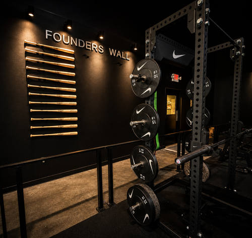 Strength and conditioning area at The Training Camp HQ