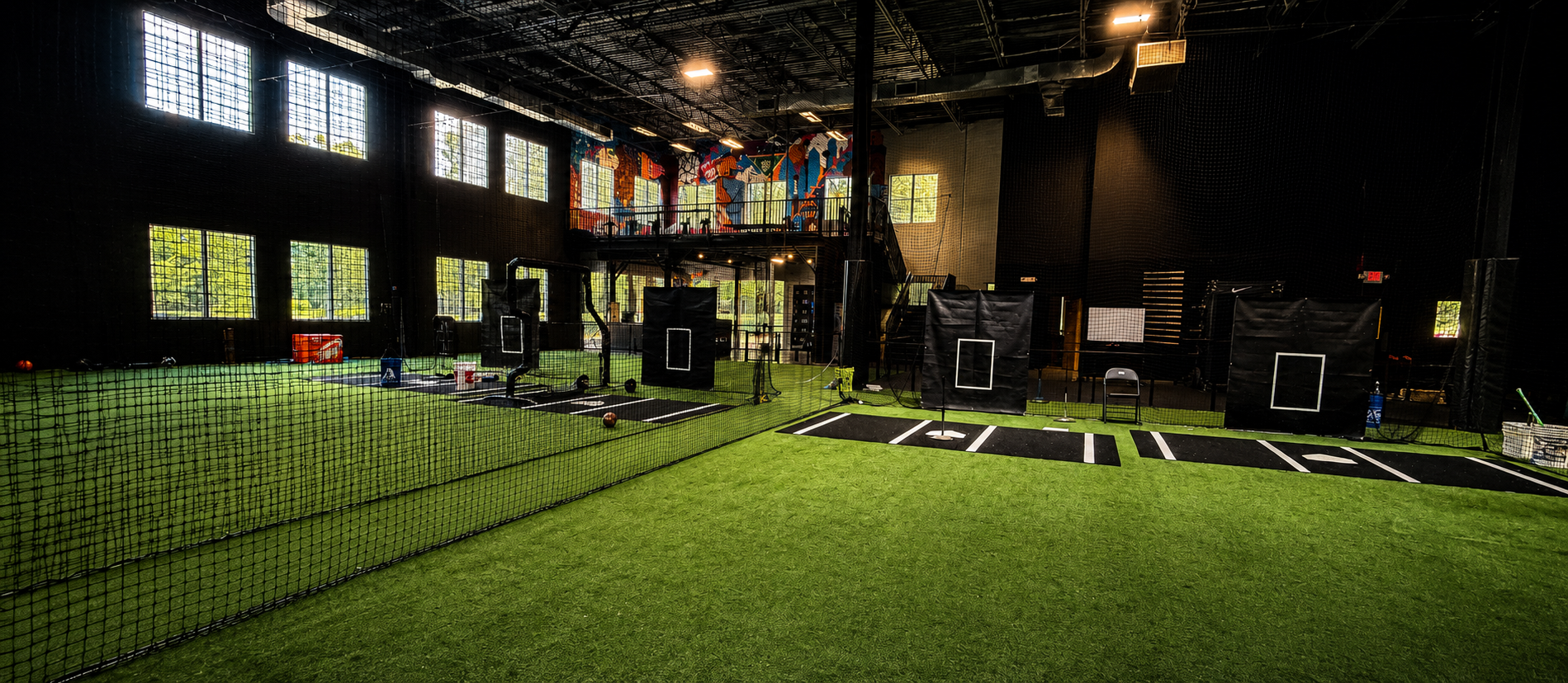 The Training Camp HQ baseball and softball training facility in Charlotte, NC