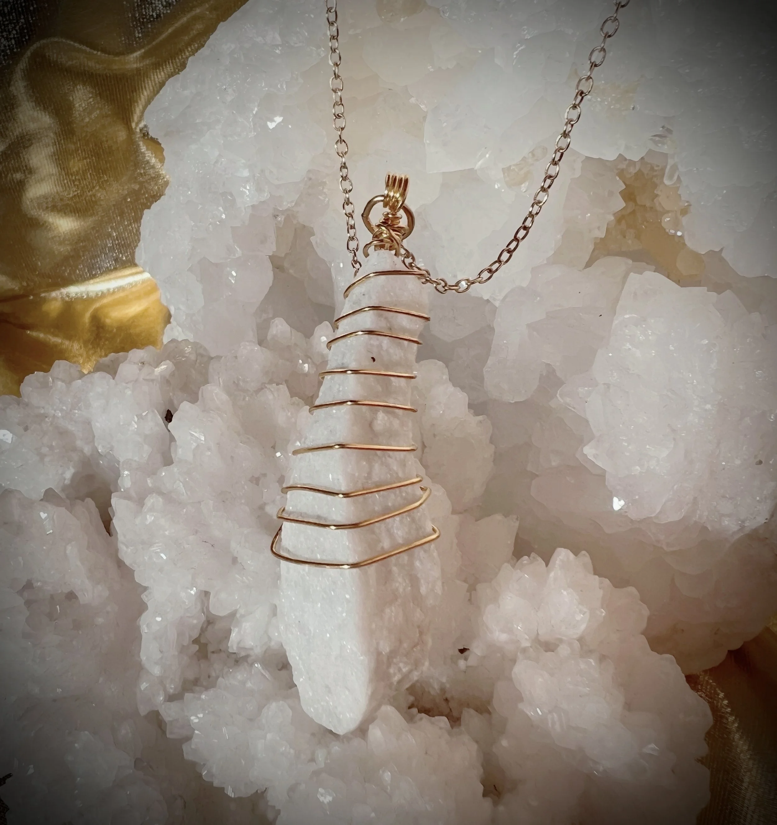 Raw Marble Pendant from Marble, Colorado