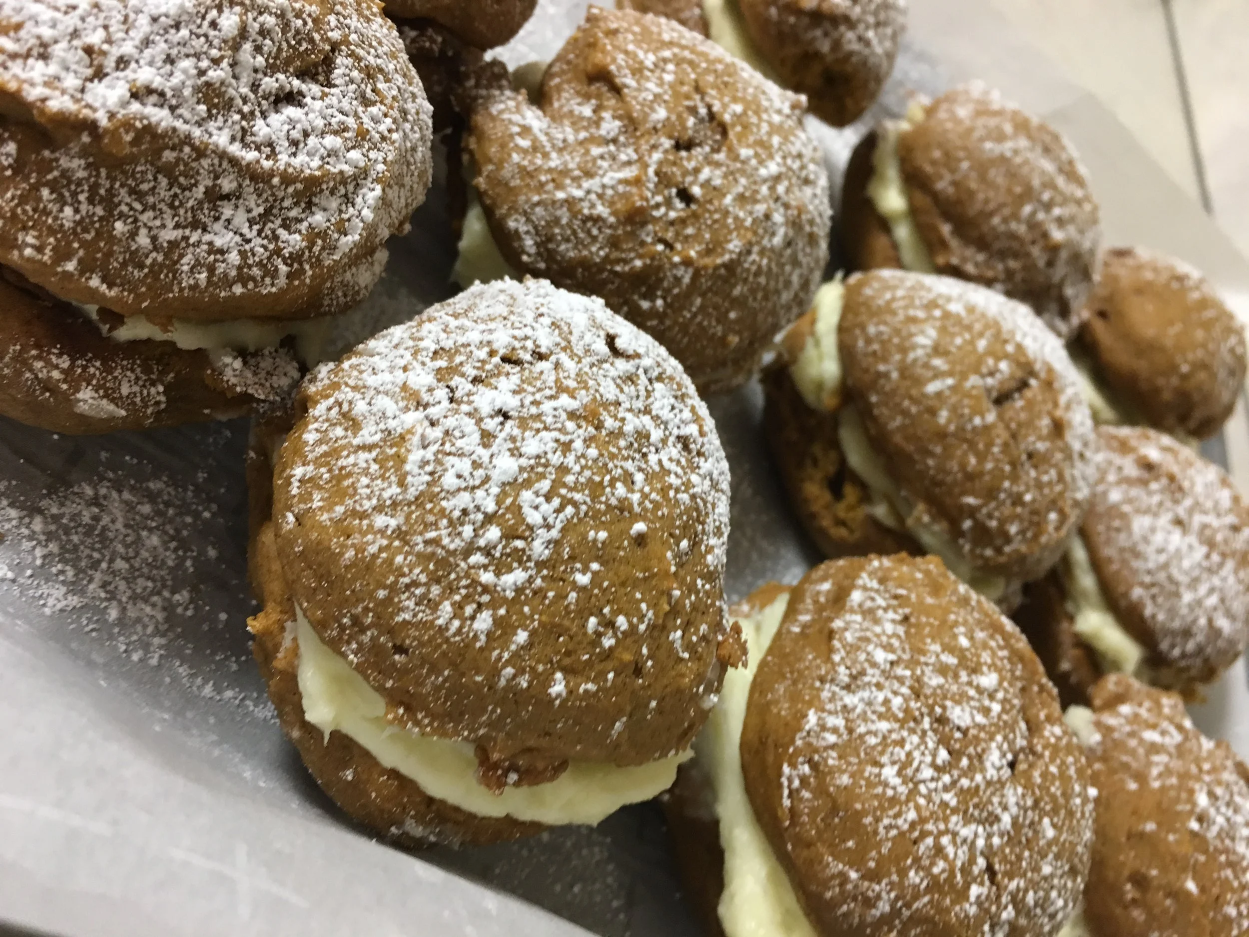 Seasonal Pumpkin Whoopie Pies with Cream Cheese Filling 3.JPG