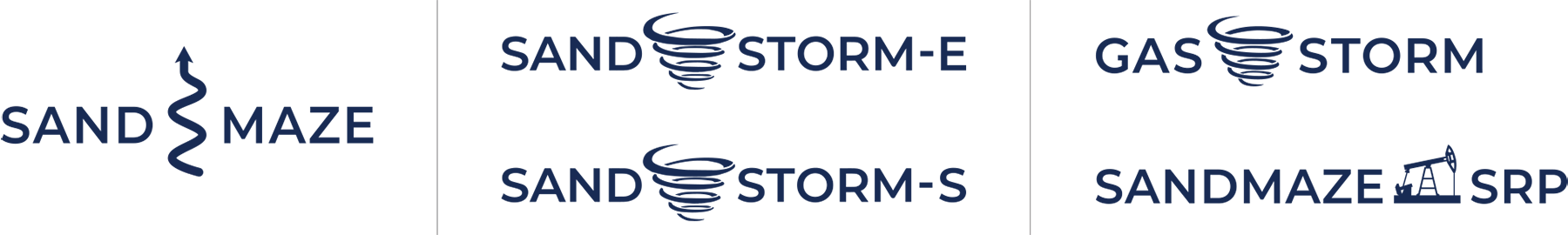 PetroQuip production solution logos for products that contribute to the PetroQuip Foundation.