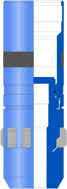 Diagram of a PetroQuip tool