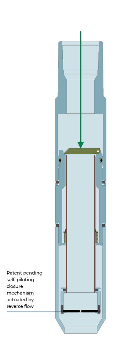 Diagram of a PetroQuip tool
