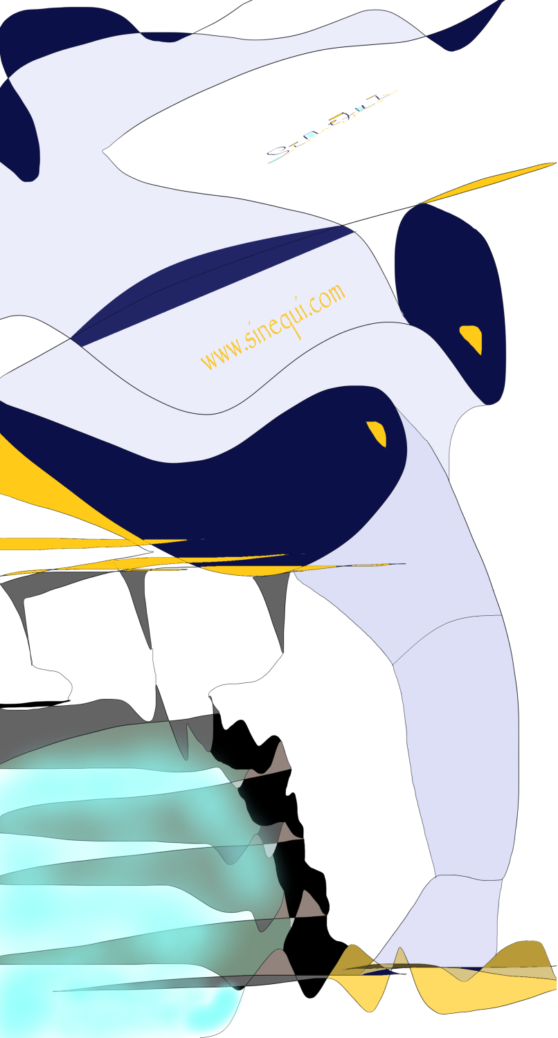 .Pared rota, la falda de tubo.