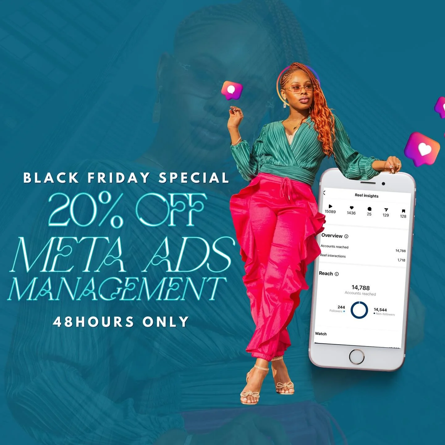 The real flex this holiday was enjoying my day while the leads roll in. 🙂&zwj;&harr;️

Most business owners spent Black Friday glued to their phones 📲 Refreshing dashboards&hellip; checking numbers&hellip; hoping today &ldquo;hits.&rdquo;

But when