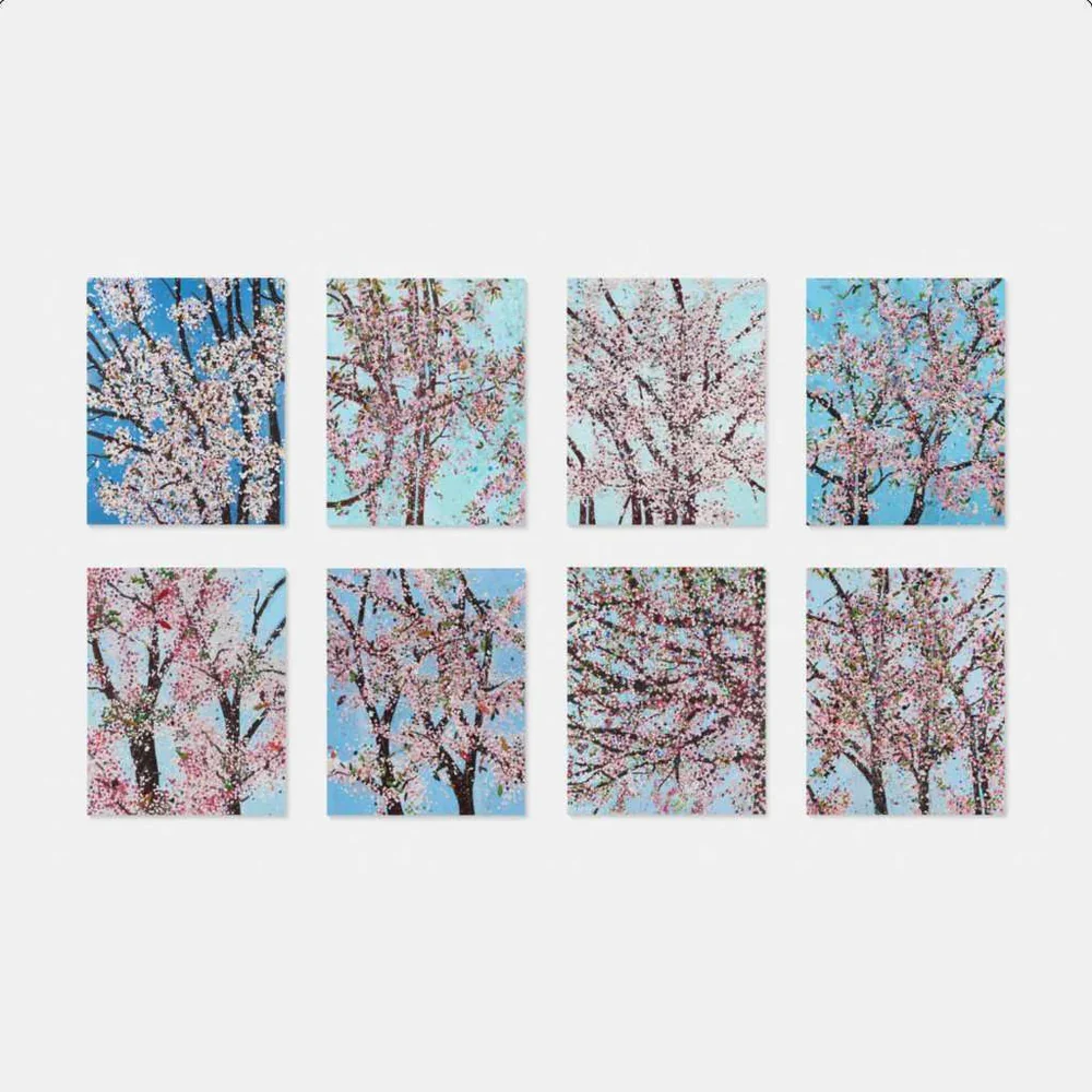 Damien Hirst, H9 (full set of 8), The Virtues, 2021