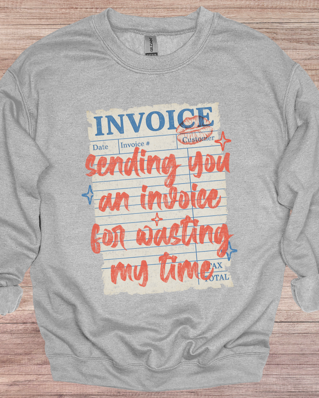 Invoice for Wasting My Time