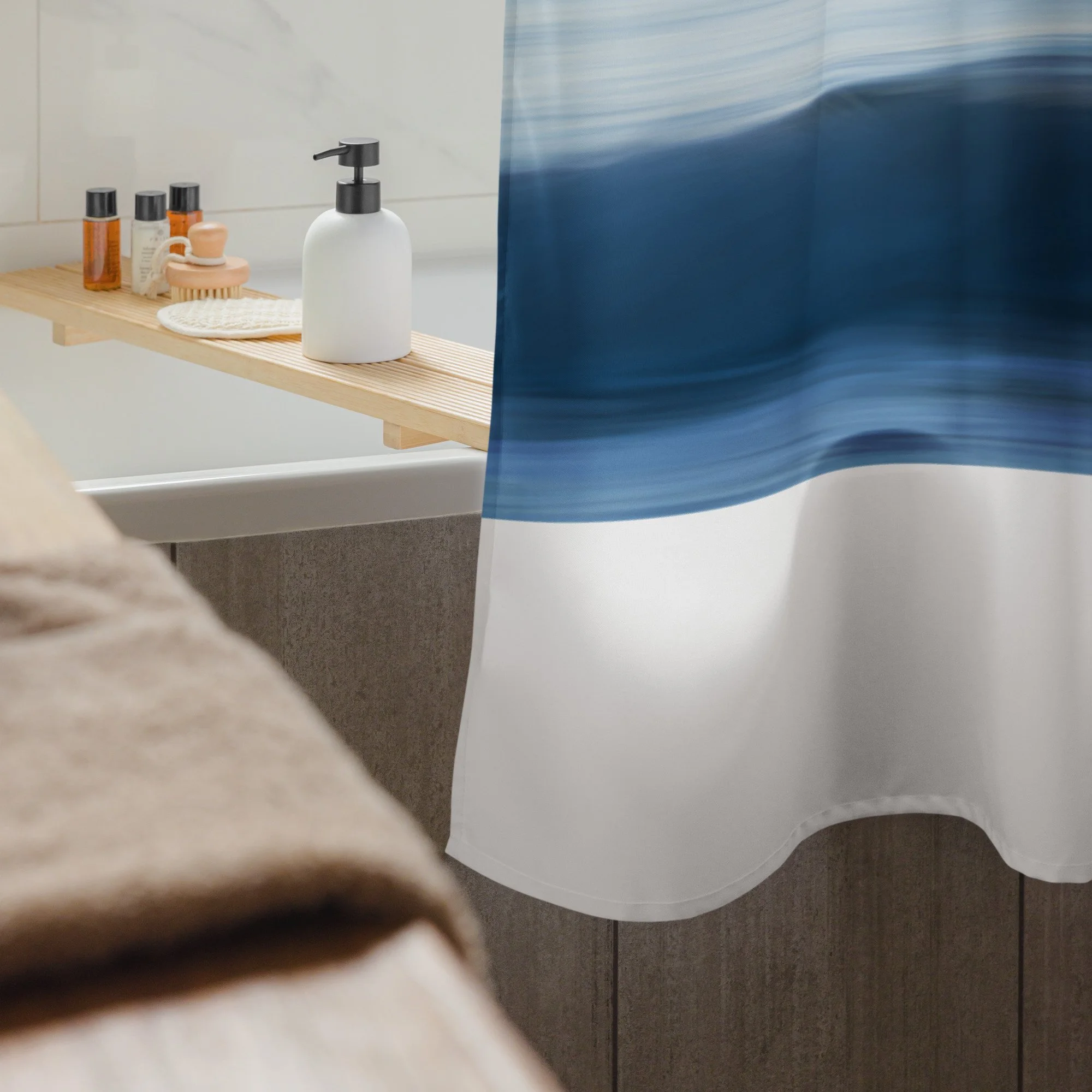 Coast is Clear Shower Curtain