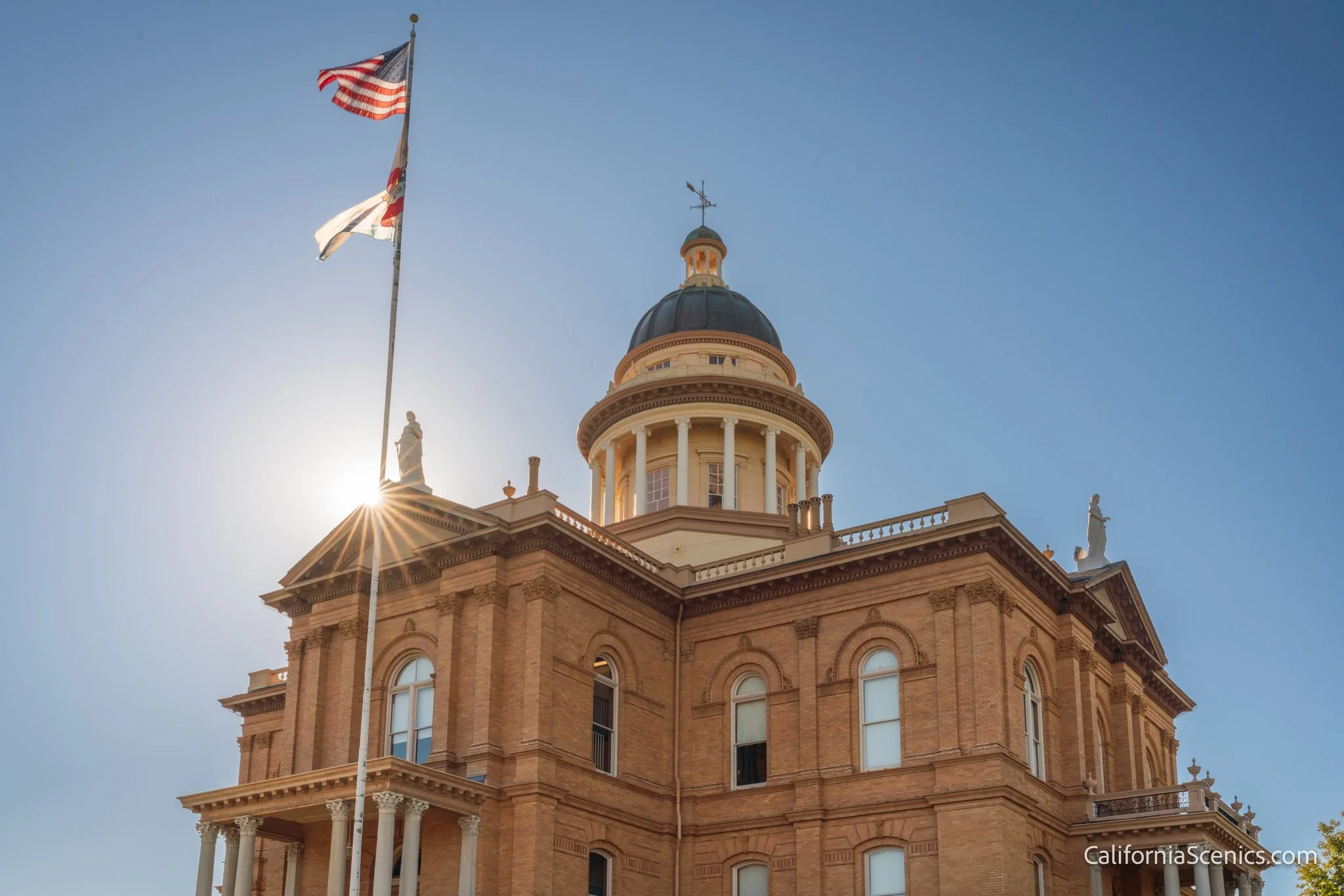 One of the most spectacular courthouses in Northern California. Historic Auburn Courthouse.