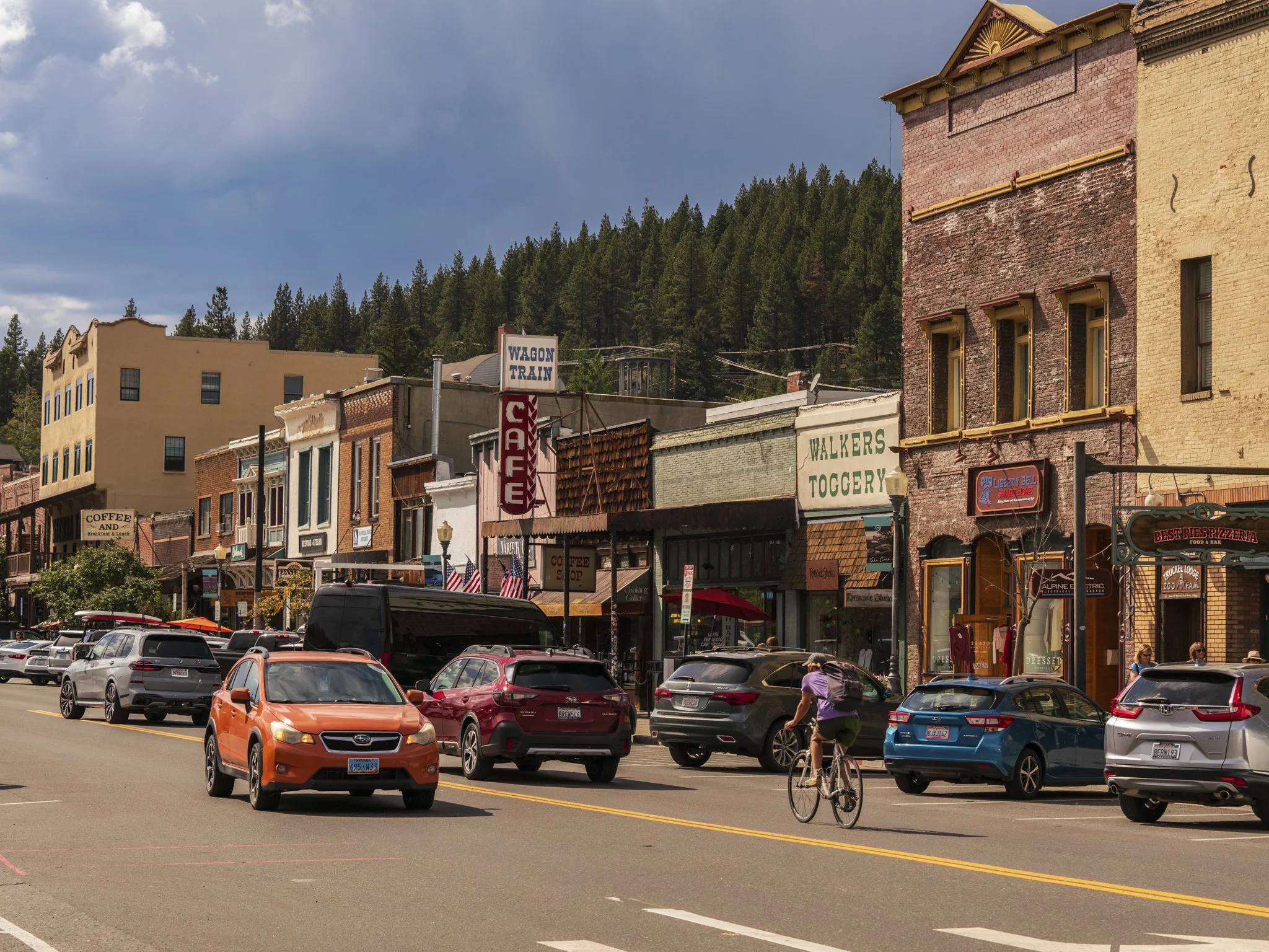 Downtown Truckee, California