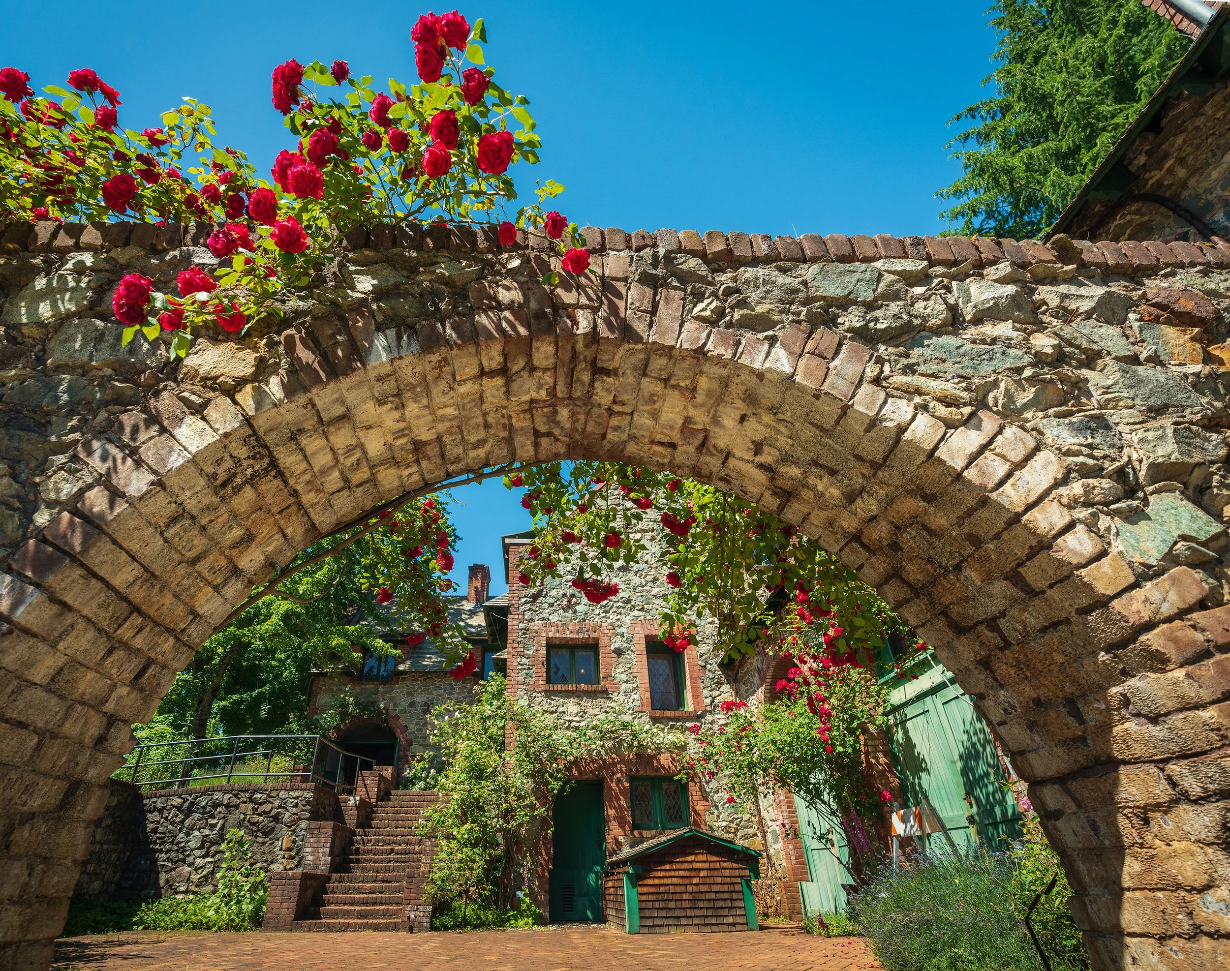 Empire Mine Rose Garden and Bourn Cottage