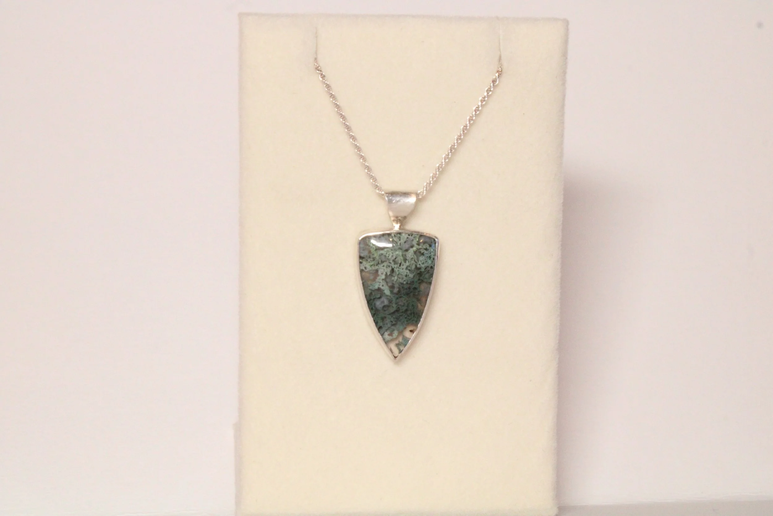 Moss Agate Necklace