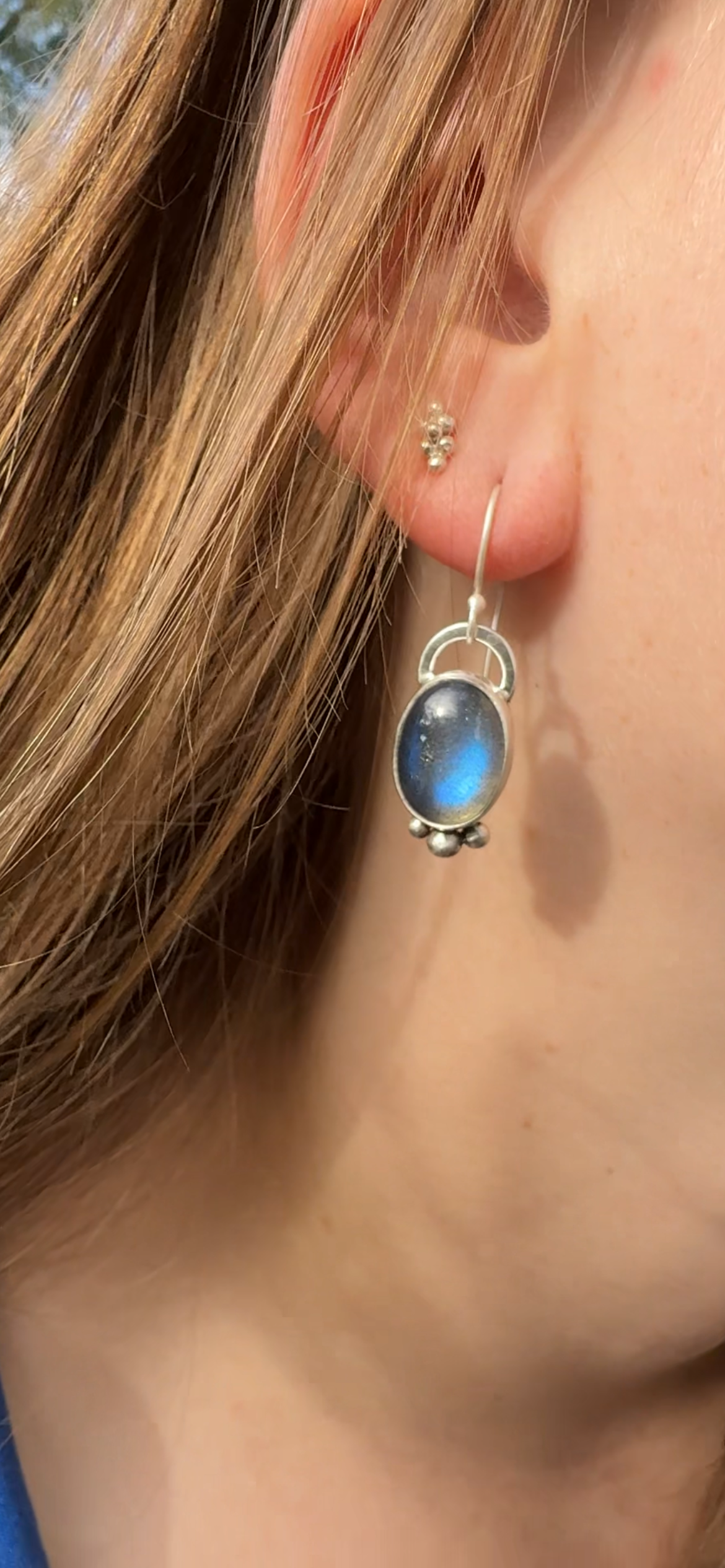 Labradorite Earrings