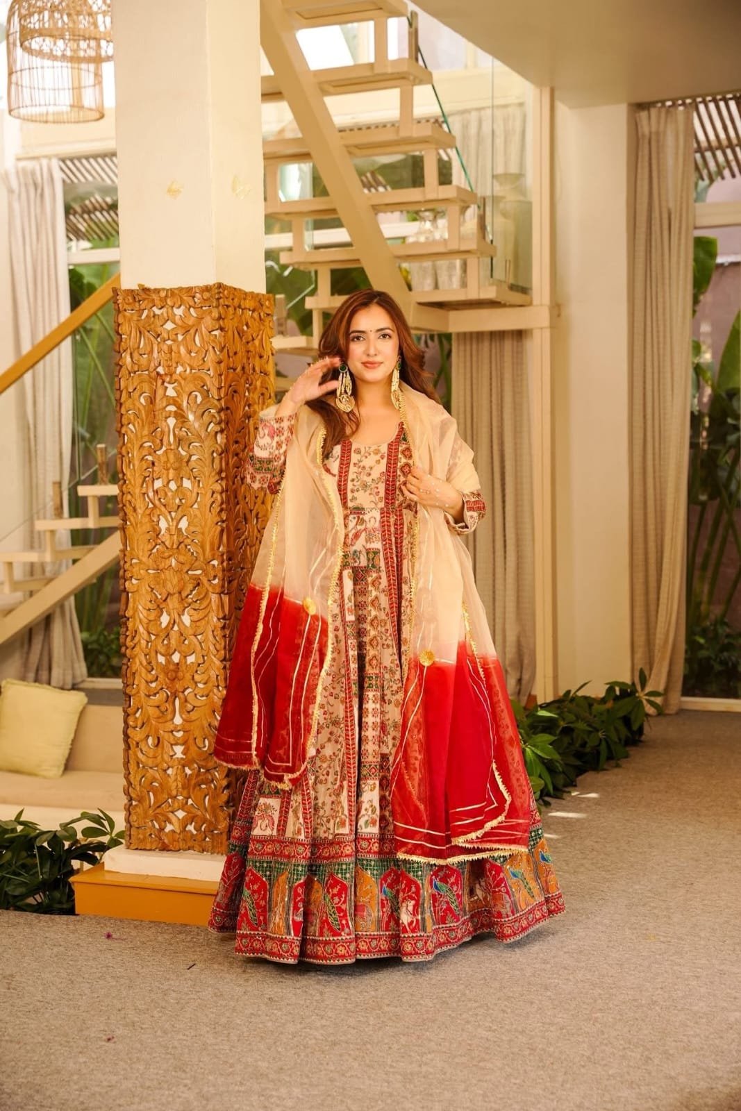 Mehrbano Anarkali Gown