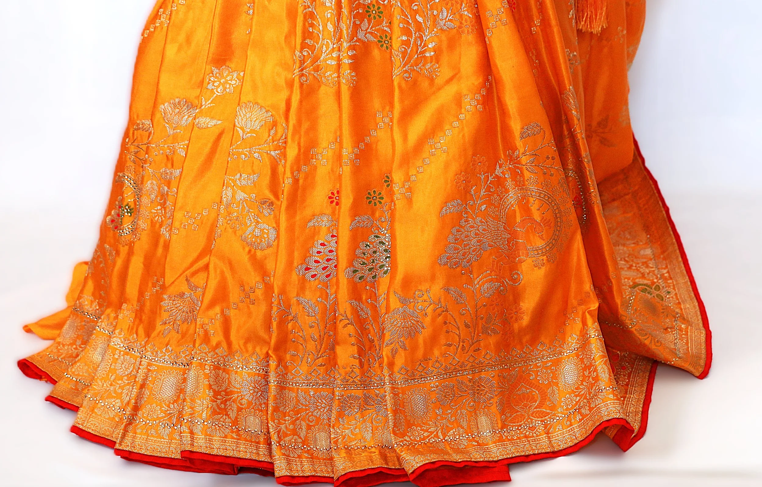 Shaam-e-Kesari Peacock  Saree