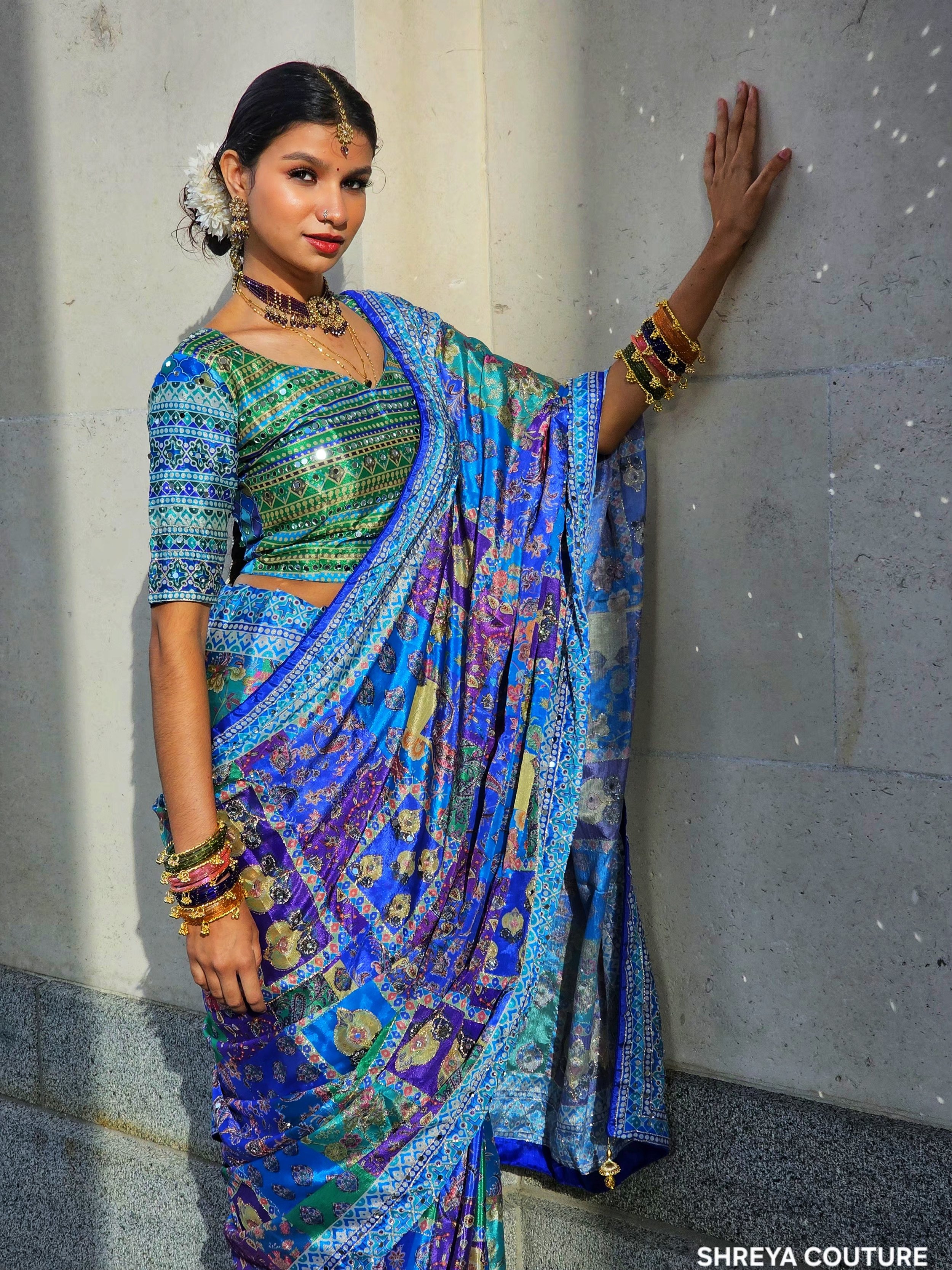 Viral Patola Rang Saree