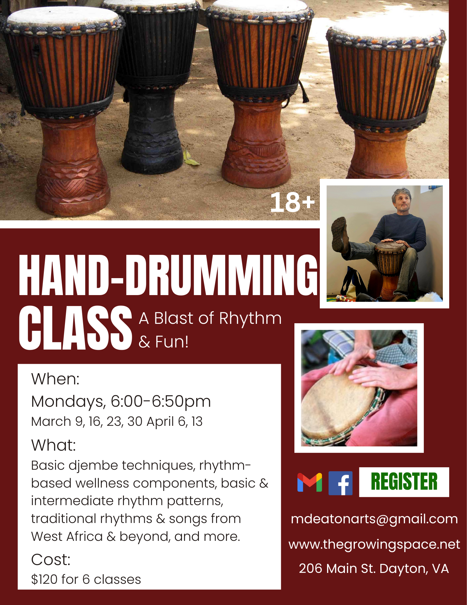 Hand Drumming Class