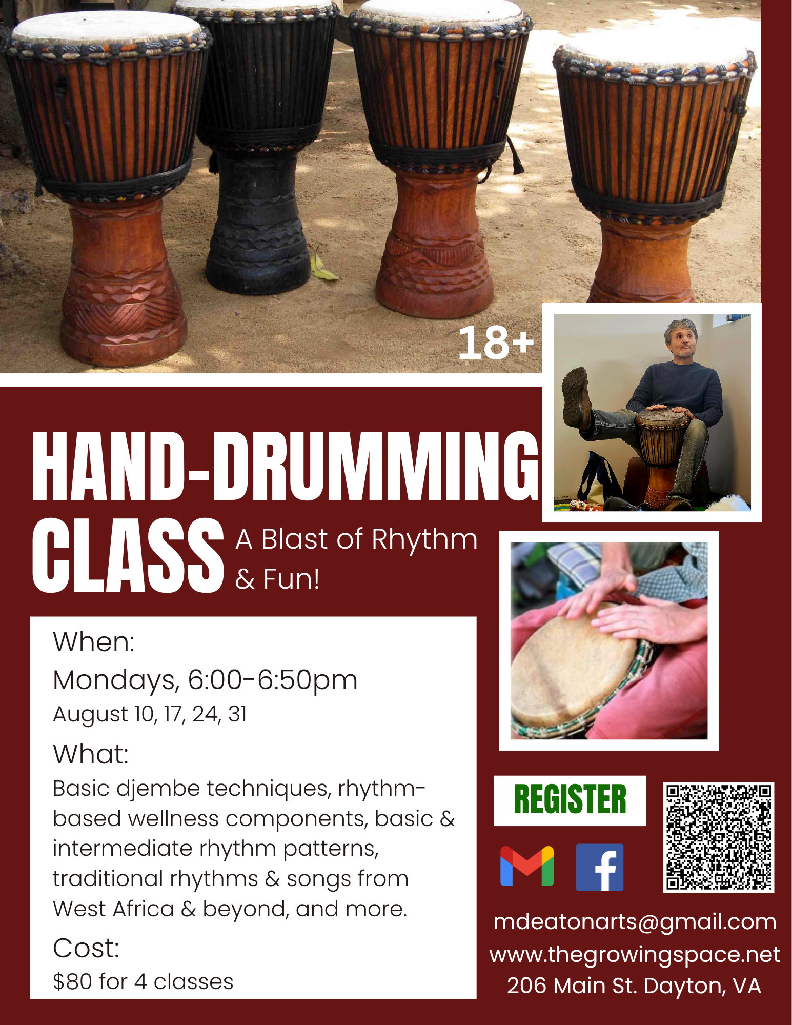 Hand Drumming Class