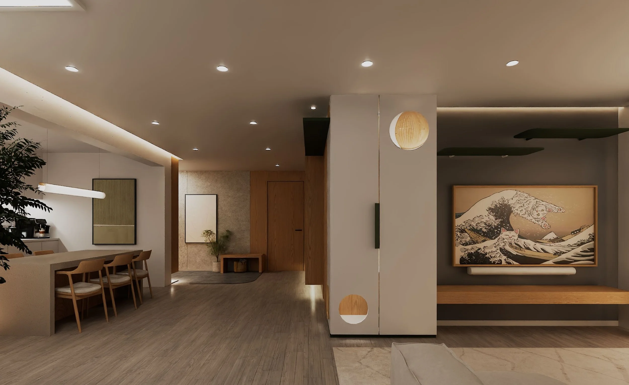 Pet-integrated Hidden Feline Sanctuary