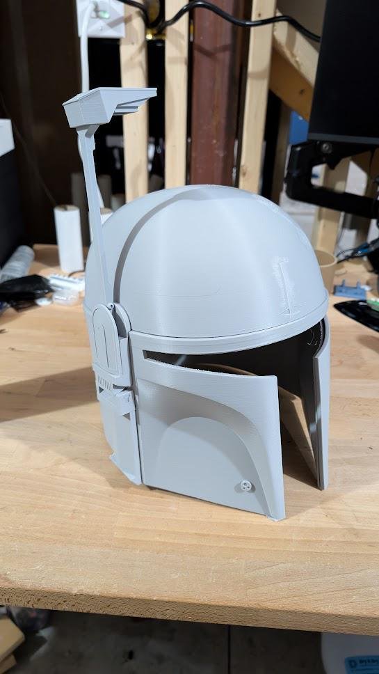 Mandalorian Helmet - Classic Style - DIY