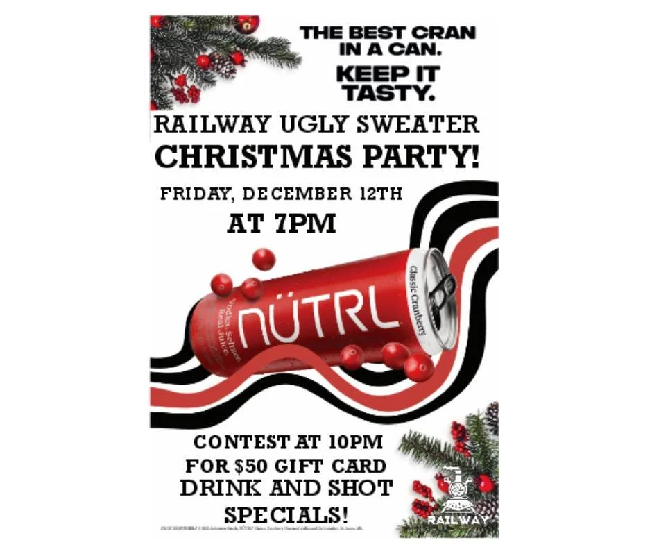 Railway Ugly Sweater Xmas Party