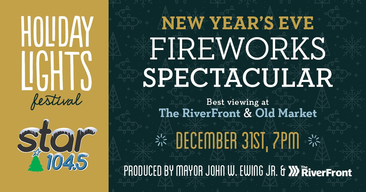 Holiday Lights Festival's New Year's Eve Fireworks Spectacular
