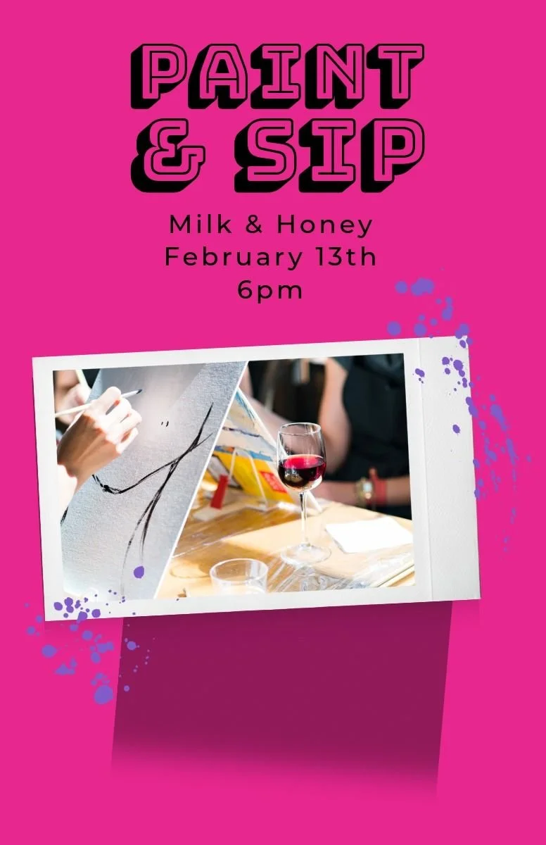 Paint & Sip at Milk & Honey