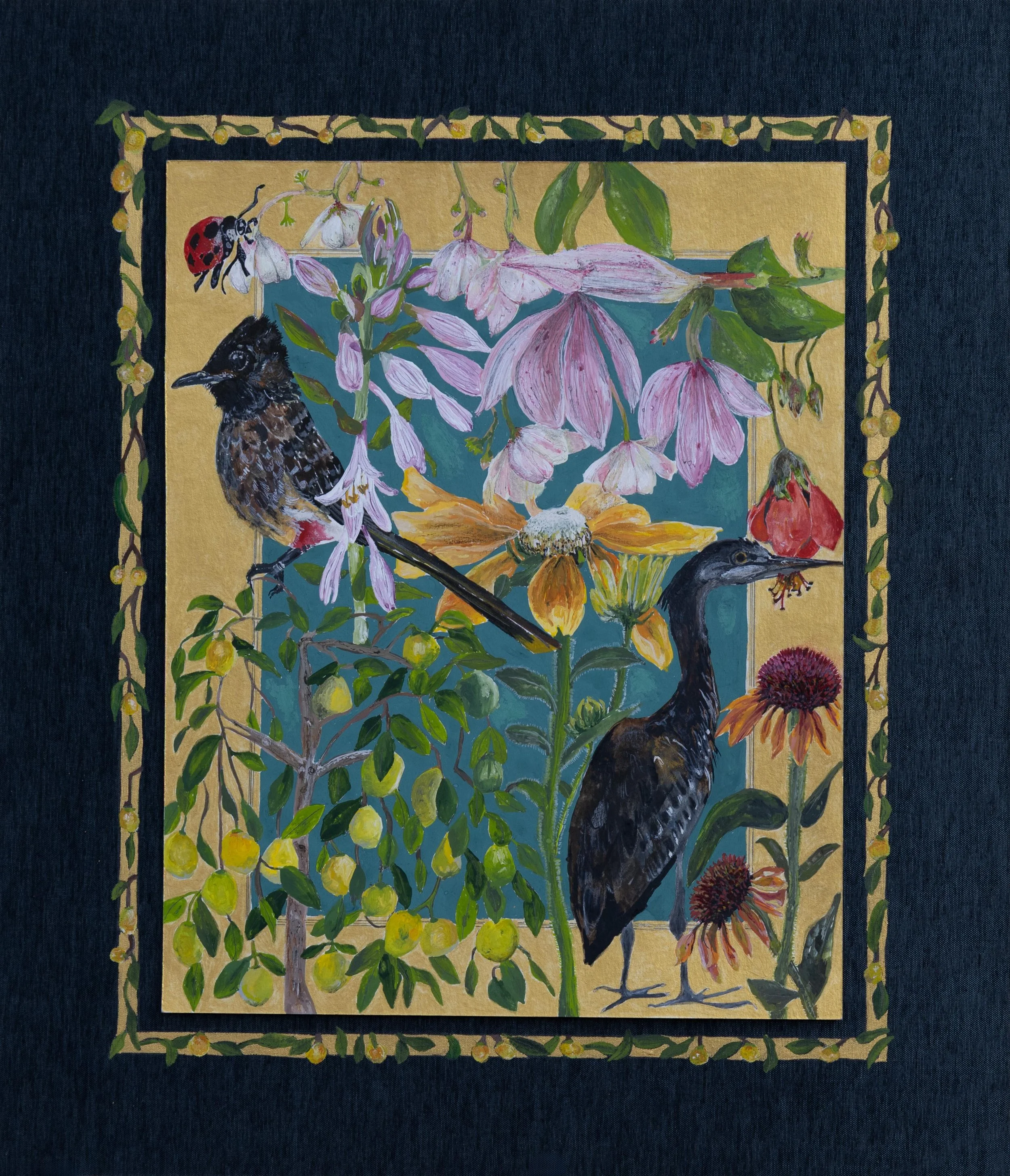 Ruz-e Roshan, Daylight —

gouache, watercolor on Eastern paper, 

8 × 10 in
