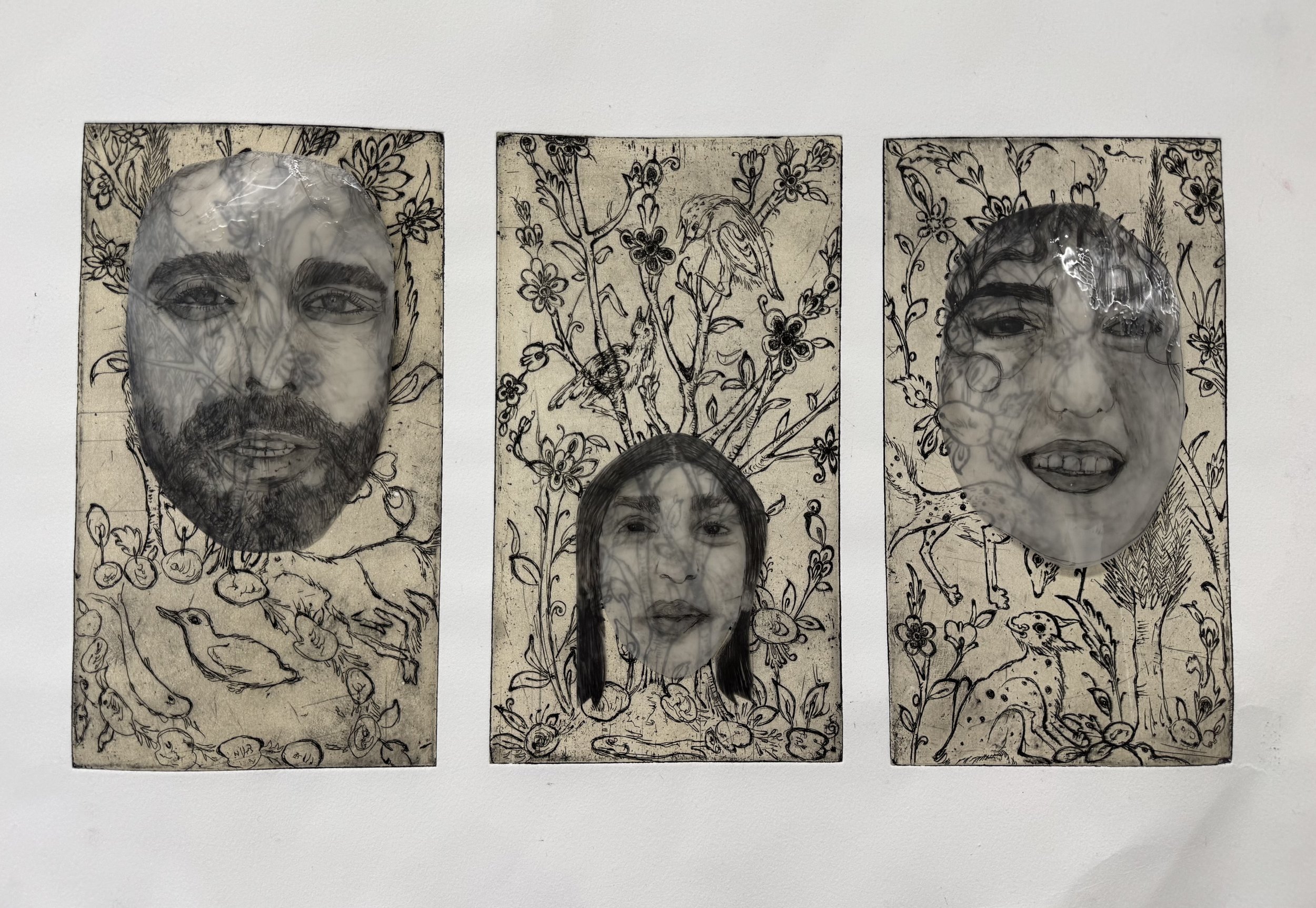 Spring is Coming, 18*24", Copper Etching