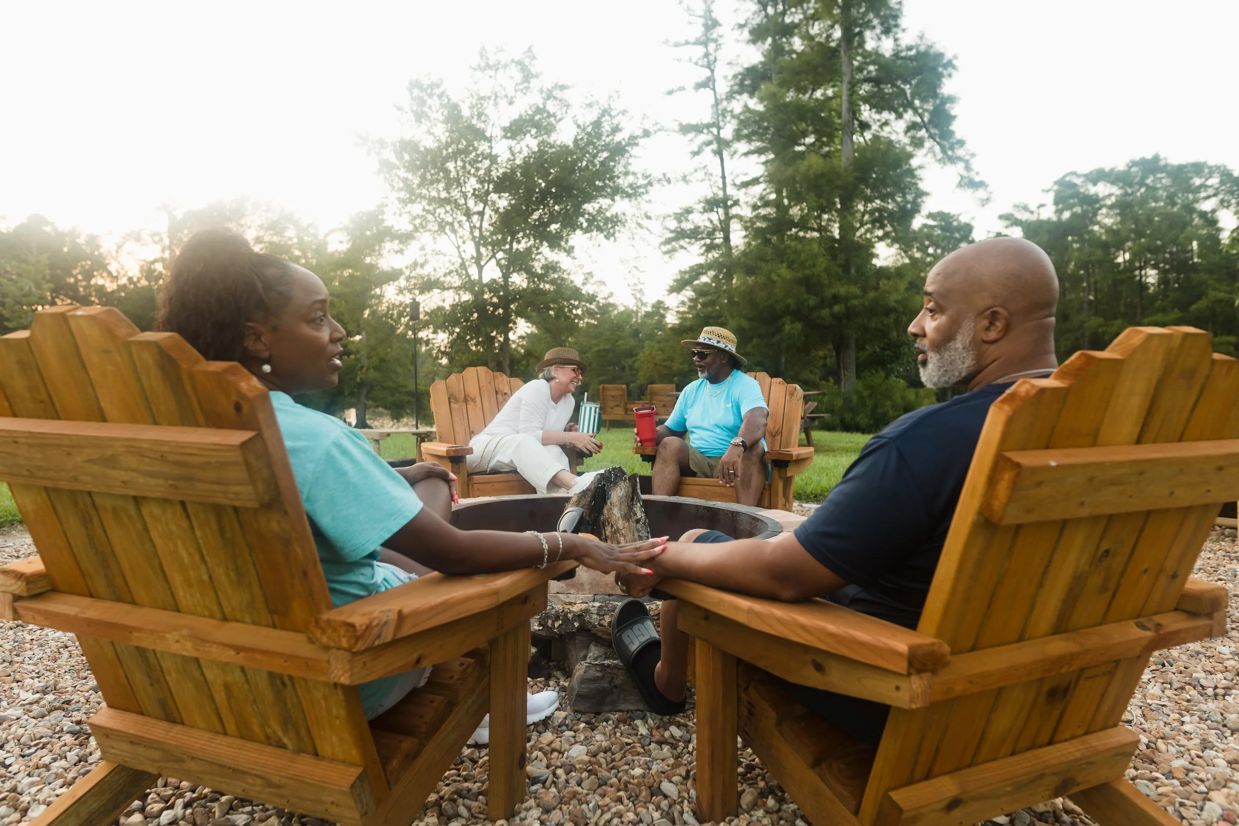 fire pit group family-bonding-outdoor-glamping-stay-lake-charles-southwest-louisiana bayou glamping co.jpg