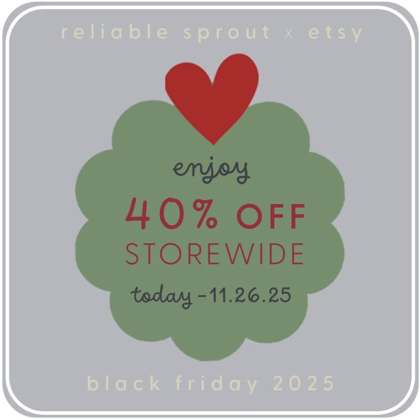 BLACK FRIDAY WEEK DEAL DROP 🖤 40% off sitewide ALL DAY TODAY! Spoil the littles (and yourself) with custom treasures and gifts. Quick &mdash; these prices won&rsquo;t last! 🛍️✨ Shop link in bio!
.
.
.
#BlackFriday #BlackFridaySale #BlackFridayDeals