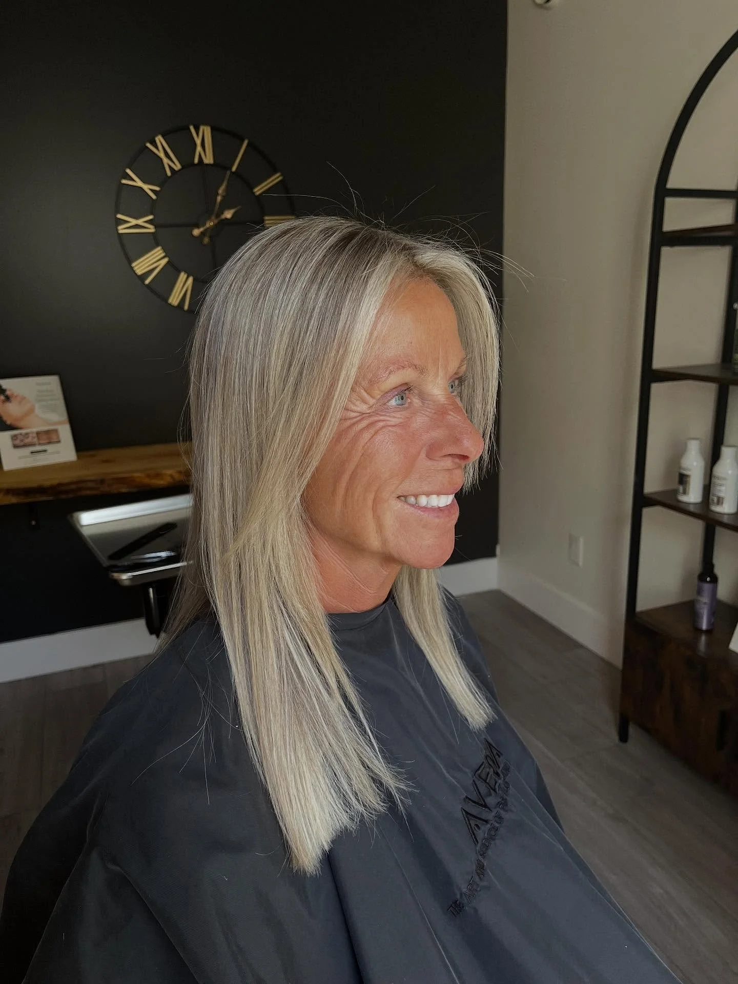 ✨Quick touch up for Momma ✨ #victoria #victoriahair #yyjhairstylist #highlights #blonde
